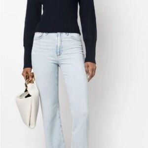 rag & bone Light Blue Flare Jeans
